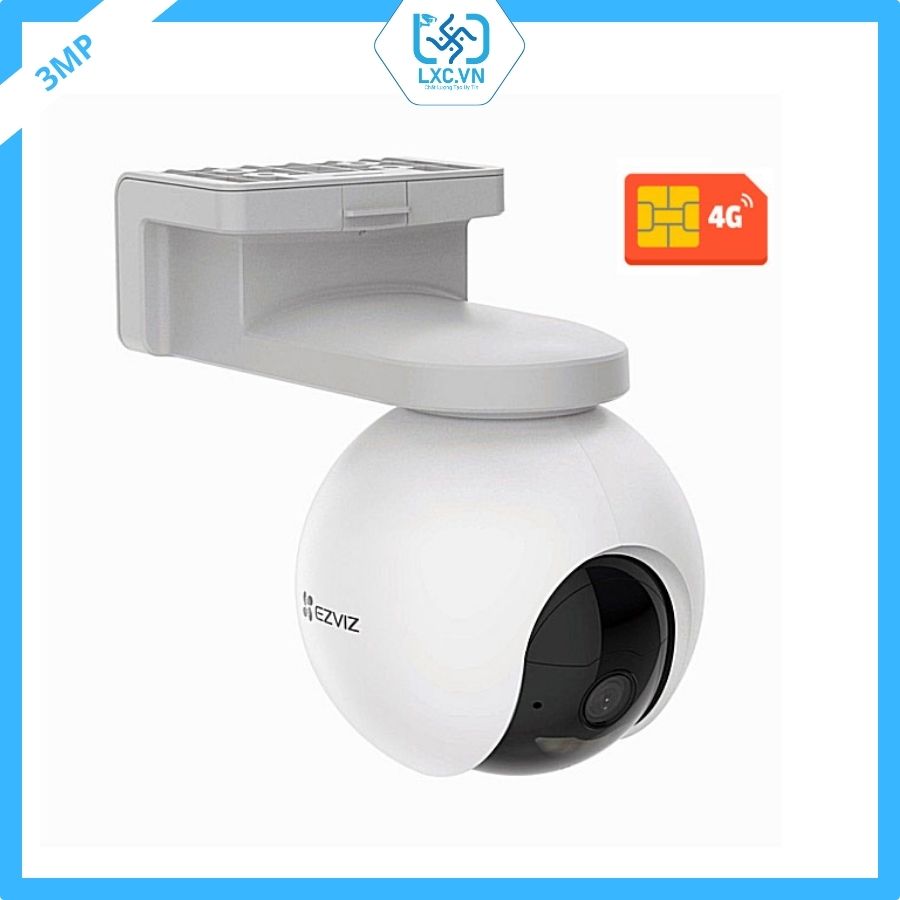 Camera Wifi quay quét dùng pin EZVIZ EB8 4G 2K 3.0MP I Chính hãng